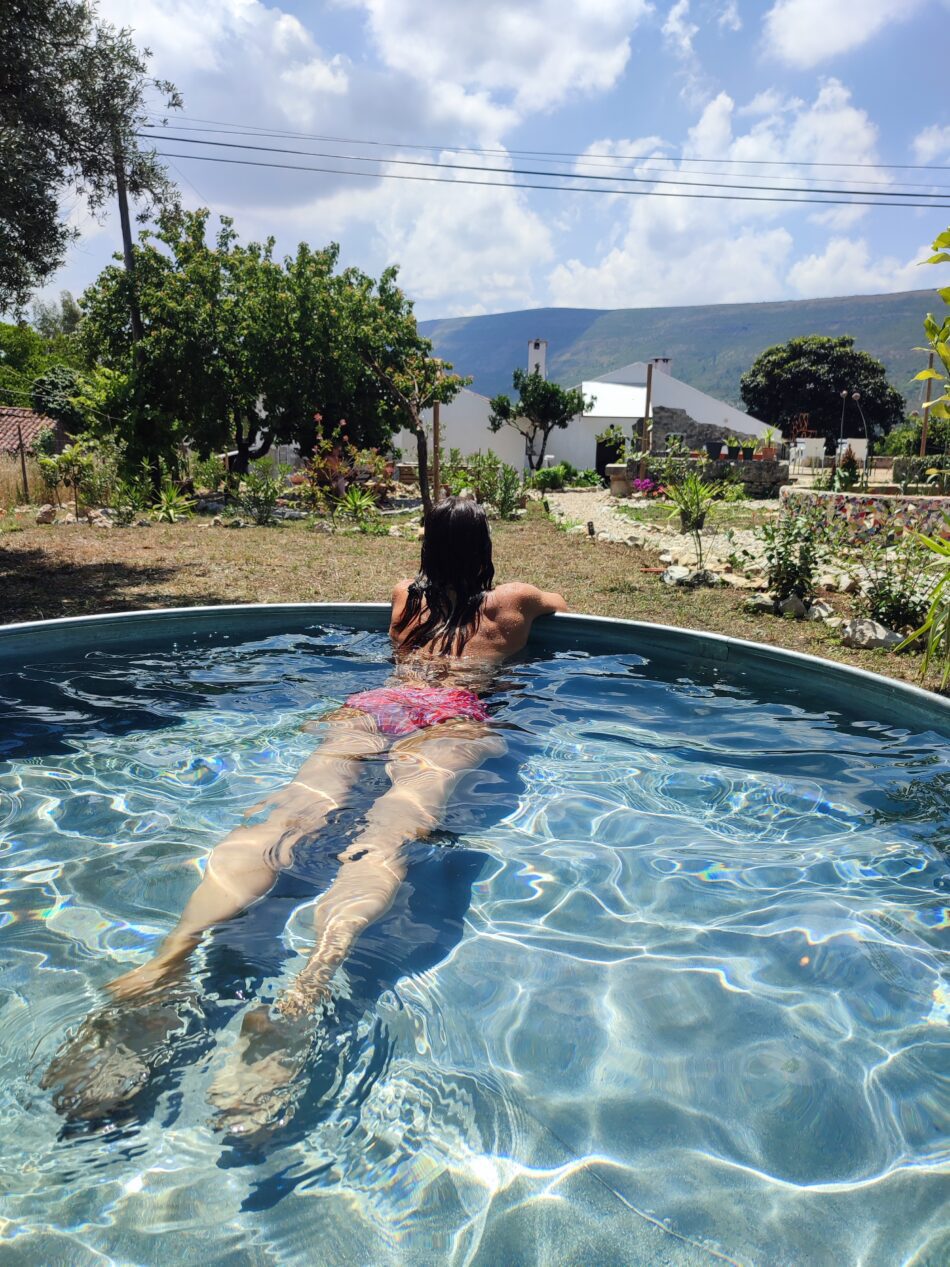 Pool with Mountain Views