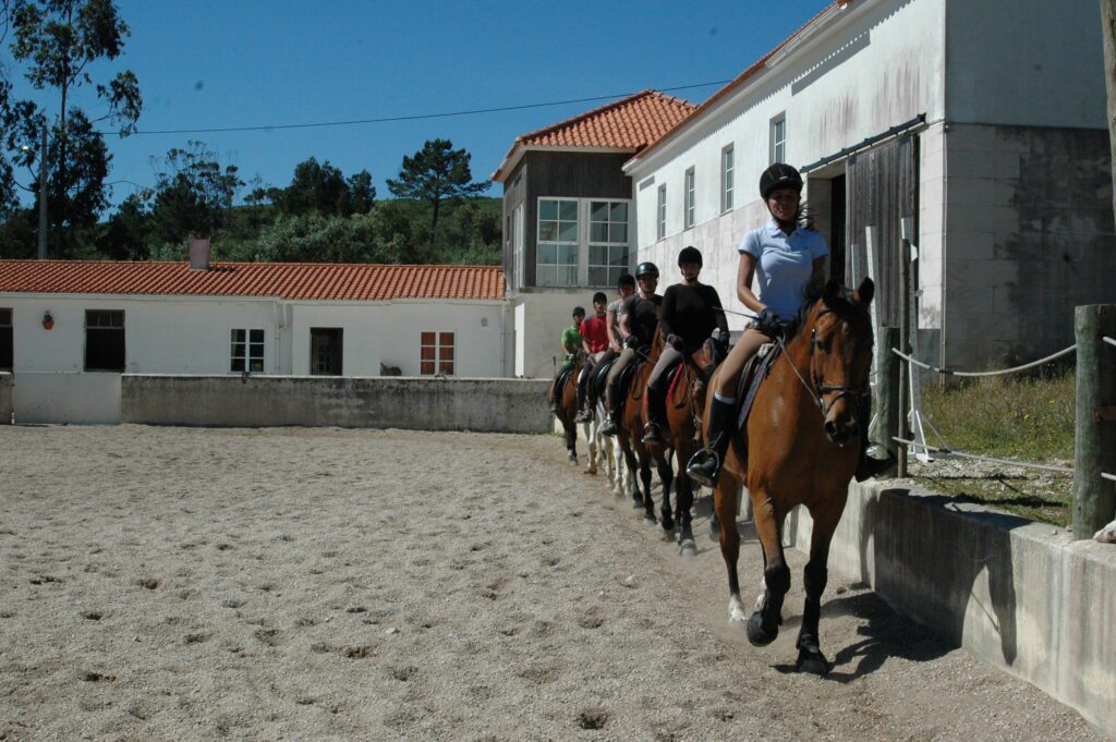Horseback Riding at the Centro Hípico de Alcaria